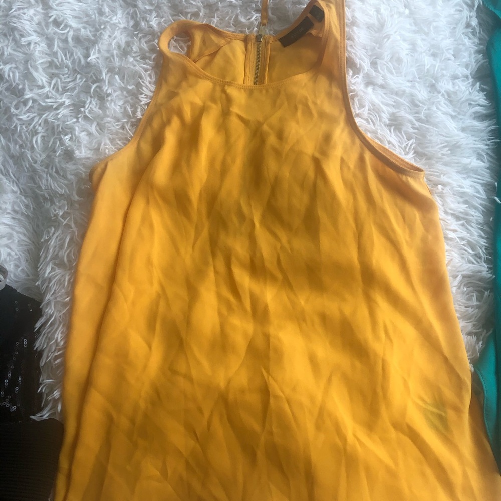 Mustard Yellow Tank
